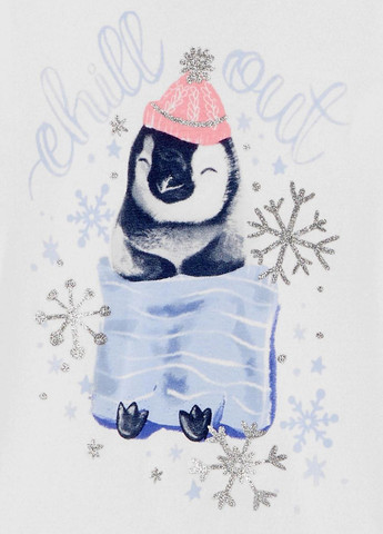 Голубая всесезон пижама (лонгслив, брюки) (2 шт.) лонгслив + брюки Carter's