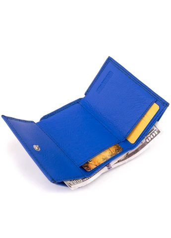 Жіночий шкіряний гаманець 9,5х7,5х2 см st leather (252127195)