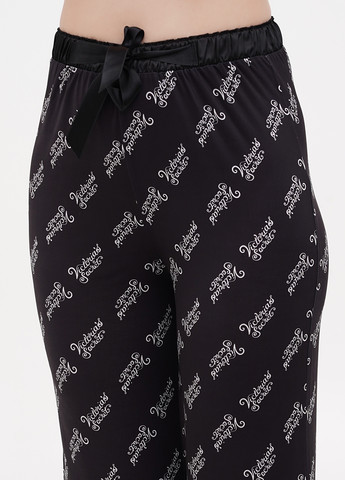 Черная всесезон пижама (майка, брюки) майка + брюки No Brand