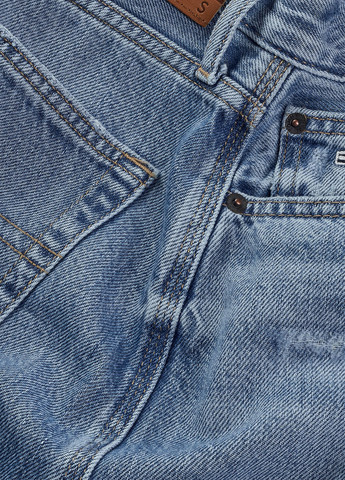 Синяя джинсовая варенка юбка Tommy Jeans карандаш