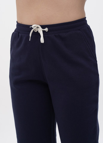 Темно-синие спортивные демисезонные джоггеры брюки Even&Odd