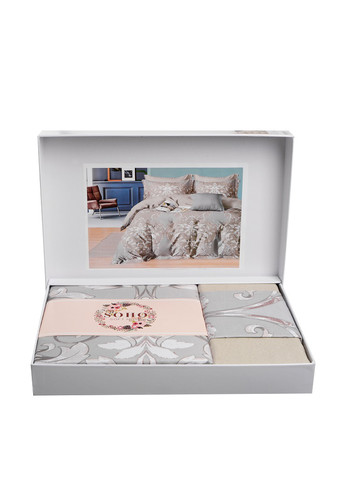 КПБ Евро Lounge 200*230 Victoria Cream Soho (317244680)