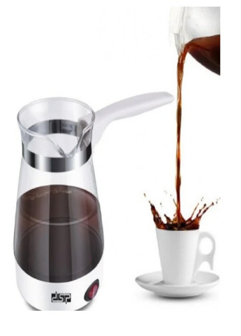 Электрическая турка для кофе кофеварка электротурка стеклянная KA-3037 700 мл DSP (253685387)