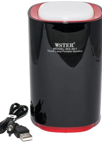 Портативна колонка WS-S01 5Вт USB, AUX, FM, Bluetooth чорна (LP-79192) XPRO (254257039)