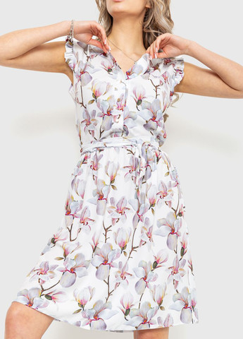 Молочна кежуал сукня Ager з квітковим принтом