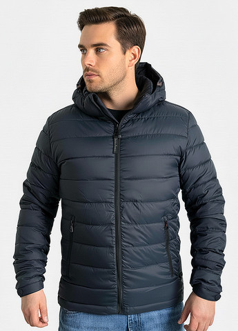 Темно-синя демісезонна куртка Sun's House