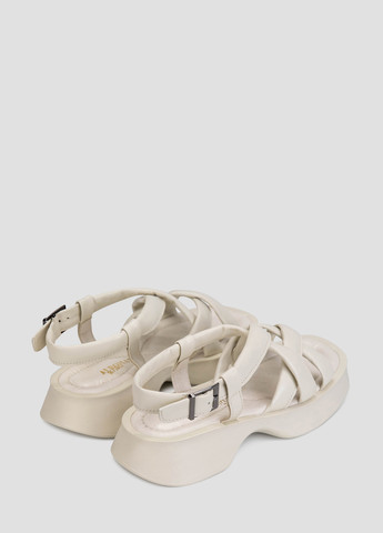 Белые босоножки Alromaro с ремешком