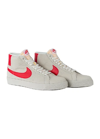 Білі всесезонні кросівки sb zoom blazer mid Nike