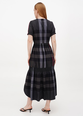 Комбінована кежуал сукня Burberry в клітинку