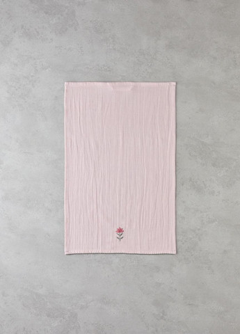 Рушник, 30х50 см English Home однотонний світло-рожевий