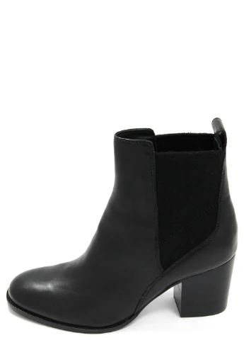 Черные демисезонная женские ботильоны Clarks
