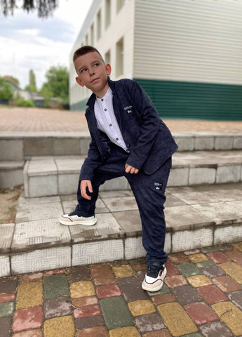 Серый демисезонный костюм (пиджак, брюки) брючный BRAZERS