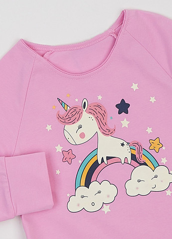 Розовый демисезонный комплект (туника, леггинсы) Ляля