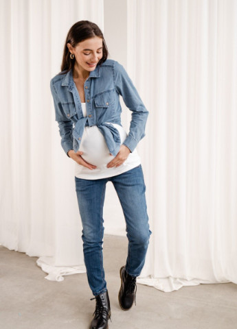 Джинсы для беременных, будущих мам Mom's Jeans To Be - (228254787)