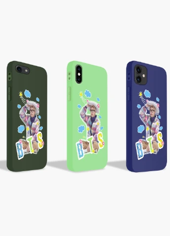 Чохол силіконовий Apple Iphone Xr БТС (BTS) (8225-1066) MobiPrint (219347998)