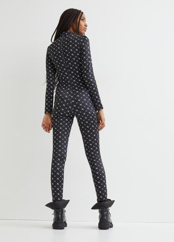 Комбинезон H&M надпись чёрный