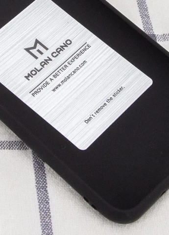 TPU чехол Smooth для Xiaomi Redmi Note 10 / Note 10s Черный (is_00000047178_9) Molan Cano (237835015)