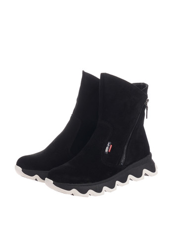 Осенние ботинки Bizoni без декора из натуральной замши