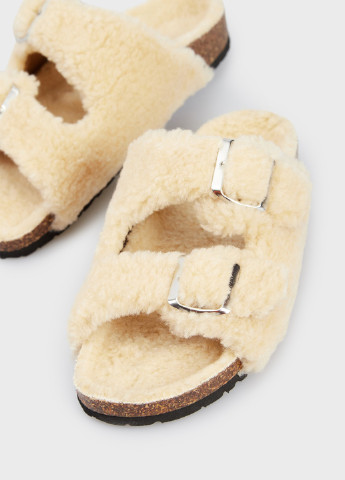 Светло-бежевые тапочки Replay