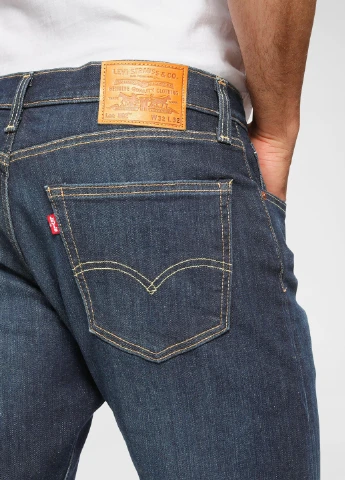 Темно-синие демисезонные джинсы Levi's