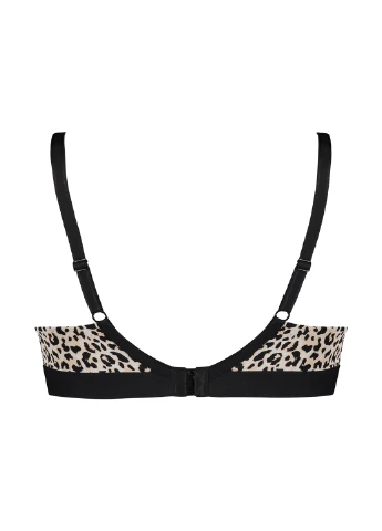 Бежевый бюстгальтер для беременных и кормящих мам Hunkemoller без косточек полиамид