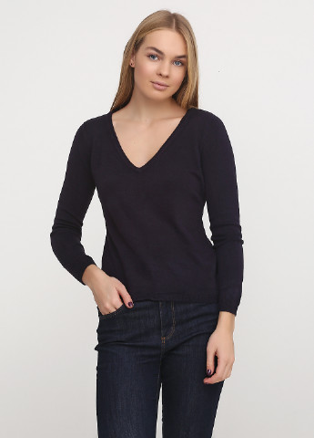 Темно-фиолетовый демисезонный пуловер пуловер New York & Company