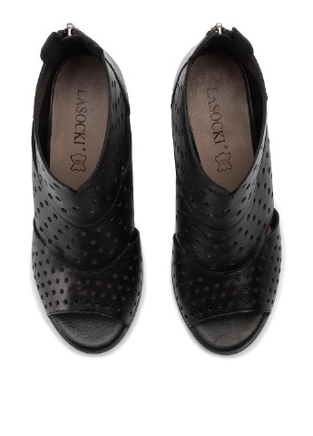 Черные летняя черевики Lasocki 1008-02