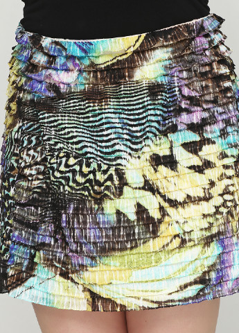 Разноцветная кэжуал с рисунком юбка Xhilaration мини