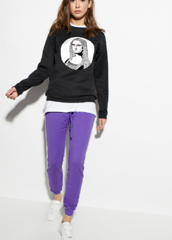 Черный свитшот basic YAPPI (201486927)