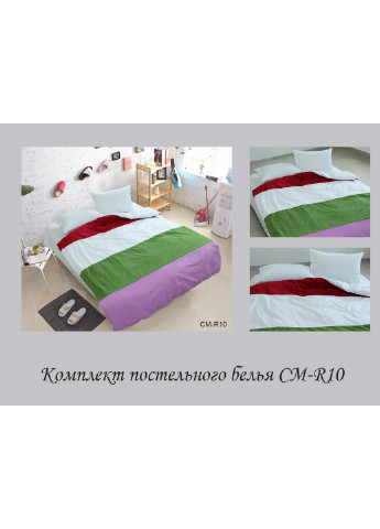Евро комплект постельного белья ТМ TAG (252257286)