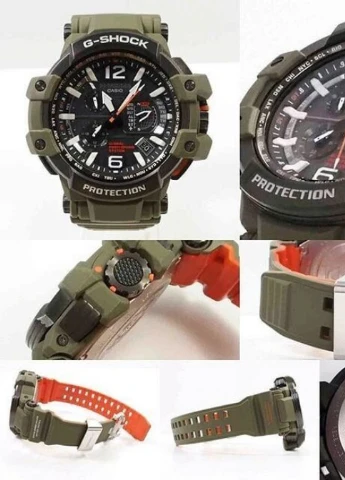 Мужские Часы G-SHOCK GPW-1000KH-3AER кварцевые спортивные Casio (226704779)