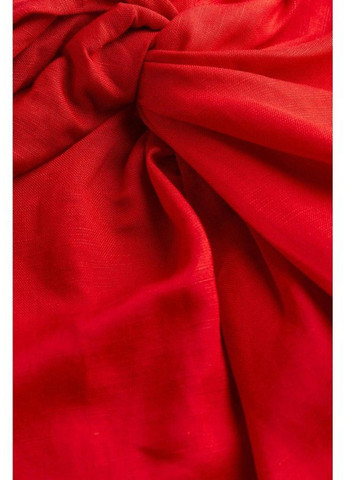 Красная кэжуал однотонная юбка H&M