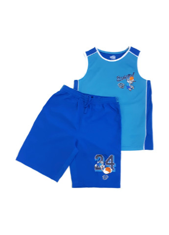 Голубой летний комплект (майка, шорты) с шортами Lidl