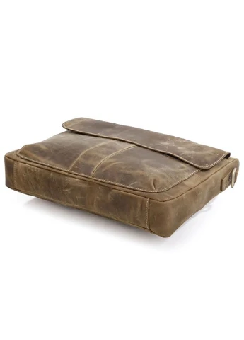 Мужской кожаный портфель 38х30х8 см Vintage (252132557)
