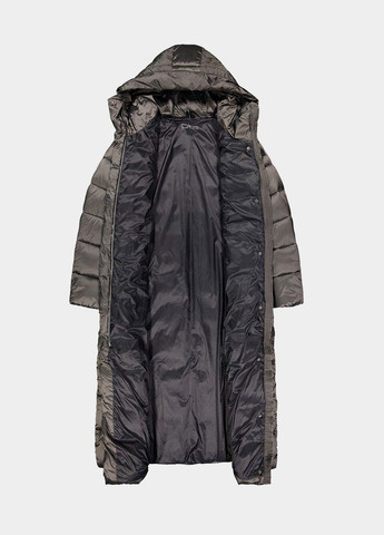 Темно-серая зимняя куртка CMP WOMAN COAT FIX HOOD