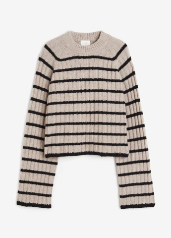 Серый зимний джемпер джемпер H&M