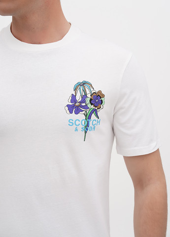 Біла футболка Scotch&Soda