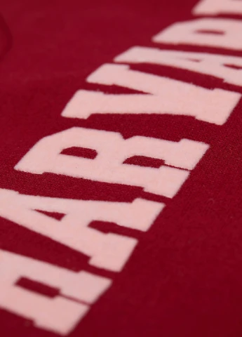 H&M свитшот надпись красный кэжуал