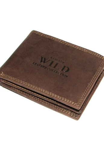 Кошелек мужской N1187-MHU BROWN Always Wild (253933027)