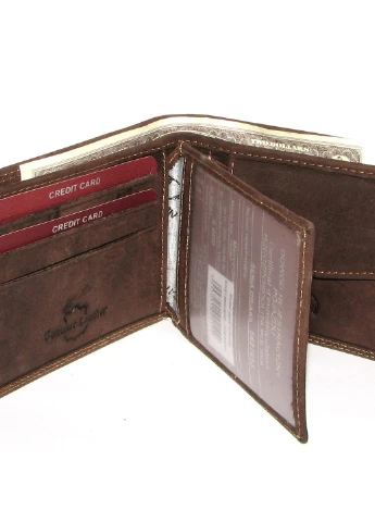 Кошелек мужской N1187-MHU BROWN Always Wild (253933027)