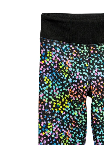 Комбинированные демисезонные леггинсы H&M