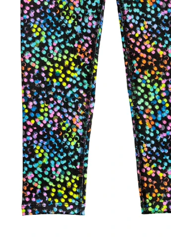 Комбинированные демисезонные леггинсы H&M
