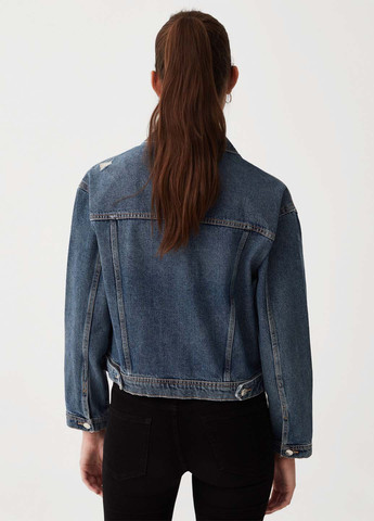 Синяя демисезонная куртка куртка-пиджак OVS