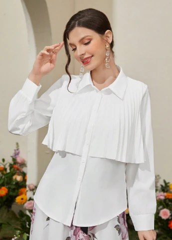 Біла блуза SHEIN