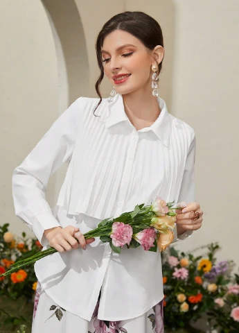 Біла блуза SHEIN
