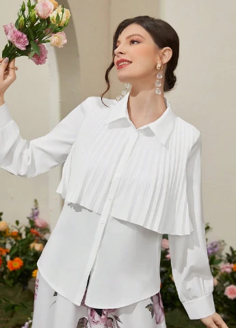 Біла блуза SHEIN