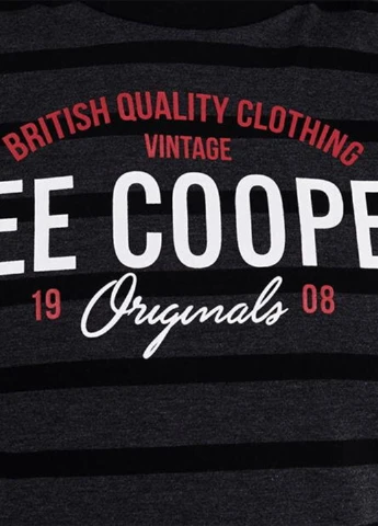 Темно-сіра футболка Lee Cooper