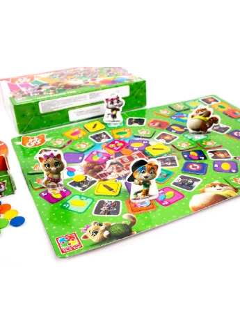 Настільна гра 44 Кота Котячі пригоди Vladi toys (232013127)