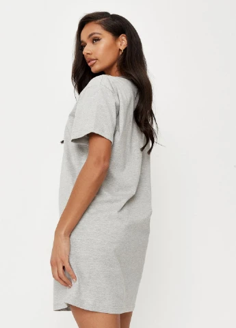 Сіра кежуал сукня Missguided однотонна