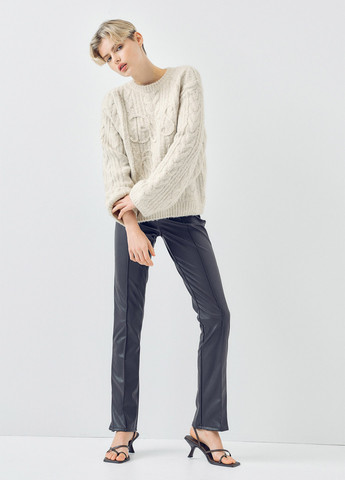 Светло-бежевый зимний джемпер джемпер H&M